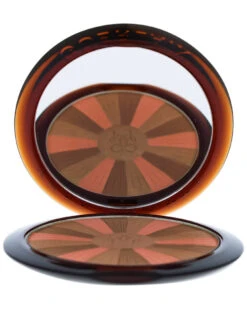 Guerlain Women's 0.3oz 04 Deep Golden Terracotta Light Healthy Glow Powder Lip & Cheek Makeup