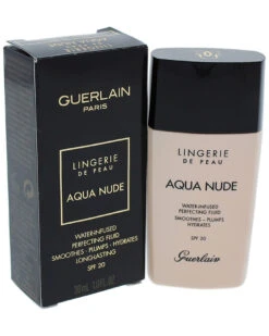 Guerlain 1oz 03N Natural Lingerie De Peau Aqua Nude Foundation SPF 20 Women Face & Eye Makeup