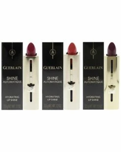 Guerlain 3pc Shine Automatique Hydrating Lip Shine Set Women Makeup Sets
