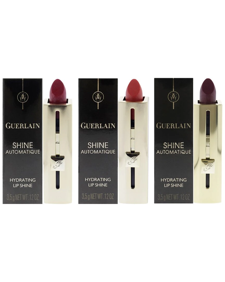 Guerlain 3pc Shine Automatique Hydrating Lip Shine Set Women Makeup Sets 3 Guerlain 3pc Shine Automatique Hydrating Lip Shine Set Women Makeup Sets