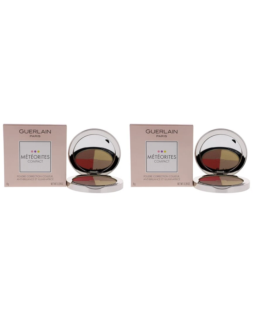 Guerlain 0.28oz Meteorites Compact Blotting & Lighting Powder - #4 Golden Women Face & Eye Makeup 4 Guerlain 0.28oz Meteorites Compact Blotting & Lighting Powder - #4 Golden Women Face & Eye Makeup - Image 2
