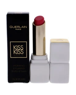 Guerlain 0.09oz #R375 Flush Noon Kisskiss Roselip Hydrating Plumping Tinte Women Lip & Cheek Makeup