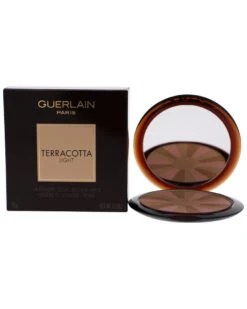 Guerlain 0.3oz #00 Clair Rose Terracotta Light Healthy Glow Powder Women Lip & Cheek Makeup