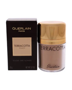 Guerlain 0.7oz #03 Deep Terracotta Touch Loose Powder On-The-Go Women Lip & Cheek Makeup