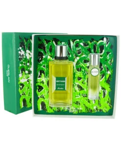 Guerlain Men's Vetiver Gift Set 2pc Cologne & Aftershave