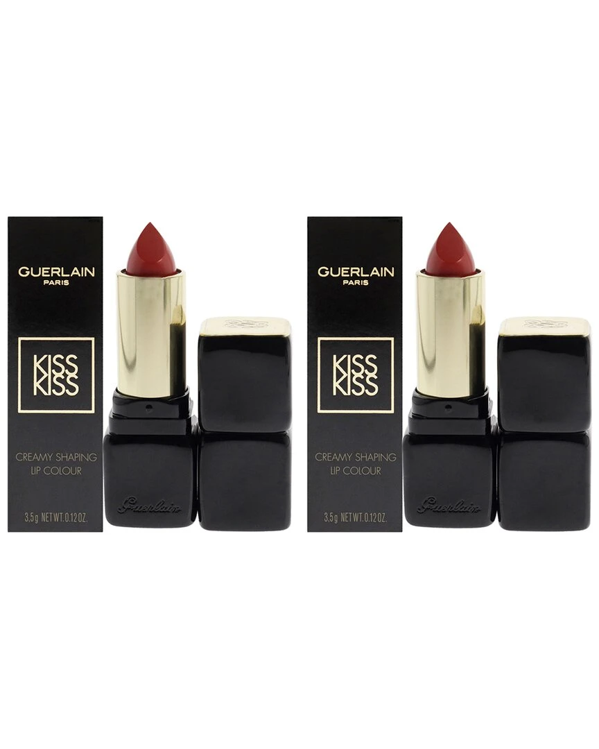 Guerlain 0.12oz KissKiss Shaping Cream Lip Colour - #345 Orange Fizz Women Makeup Sets 4 Guerlain 0.12oz KissKiss Shaping Cream Lip Colour - #345 Orange Fizz Women Makeup Sets - Image 2
