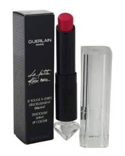 Guerlain 0.09oz 066 Berry Beret La Petite Robe Noire Deliciously Shiny Lip Colour Women Lip & Cheek Makeup