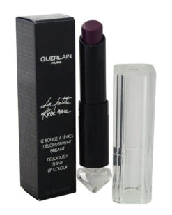 Guerlain 0.09oz 070 Plum-Brella La Petite Robe Noire Deliciously Shiny Lip Colour Women Lip & Cheek Makeup