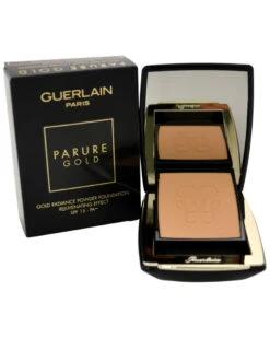 Guerlain 0.35oz 03 Beige Naturel/Natural Beige Parure Gold Radiance Powder Foundation Women Face & Eye Makeup