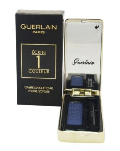 Guerlain Ecrin 1 Couleur Long-Lasting Silky Powder # 03 Blue's Brothers 0.07oz Eyeshadow Women Face & Eye Makeup