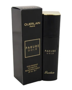 Guerlain #24 Dore Moyen/Medium Golden Parure Gold Radiance 1oz Foundation SPF 30 Women Face & Eye Makeup