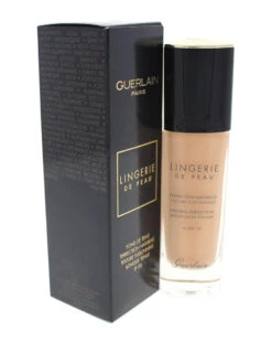 Guerlain Lingerie De Peau Natural Perfection Medium Cool 1oz Foundation SPF 20 Women Face & Eye Makeup