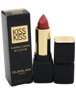 Guerlain 0.12oz Red Insolence KissKiss Shaping Cream Lip Colour Women Lip & Cheek Makeup