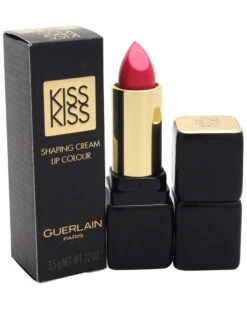 Guerlain 0.12oz Excessive Rose KissKiss Shaping Cream Lip Colour Women Lip & Cheek Makeup