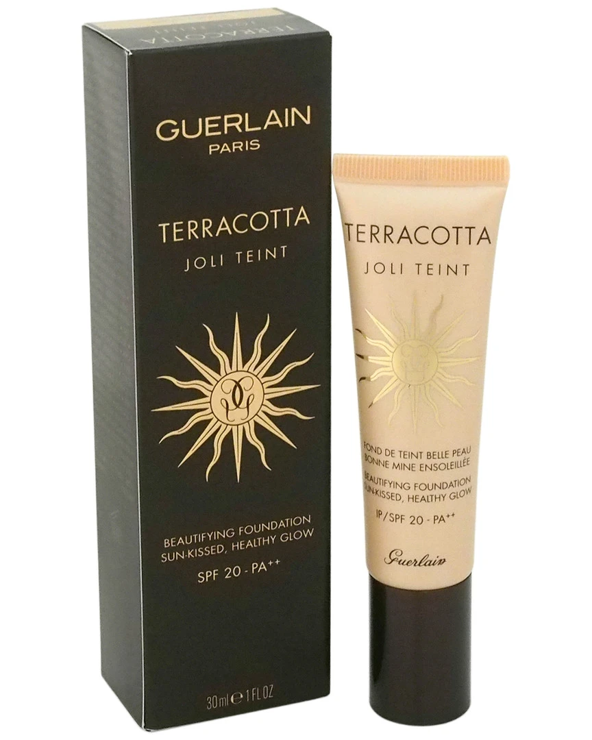 Guerlain 1oz Light Terracotta Joli Teint Beautifying Foundation SPF 20 Women Face & Eye Makeup 3 Guerlain 1oz Light Terracotta Joli Teint Beautifying Foundation SPF 20 Women Face & Eye Makeup