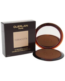 Guerlain 0.35oz #05 Medium Brunettes Terracotta The Bronzing Powder Women Lip & Cheek Makeup