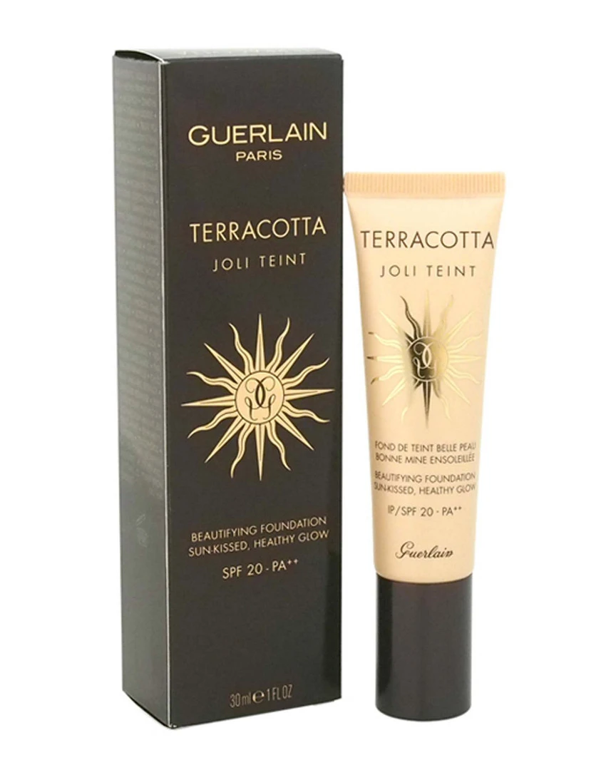 Guerlain 1oz Medium Terracotta Joli Teint Beautifying Foundation Women Face & Eye Makeup 3 Guerlain 1oz Medium Terracotta Joli Teint Beautifying Foundation Women Face & Eye Makeup