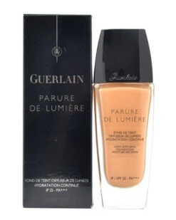 Guerlain 1oz #05 Beige Fonce Parure De Lumiere Light Diffusing Foundation SPF25 Women Face & Eye Makeup