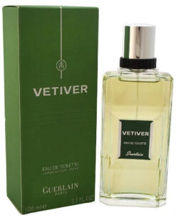 Guerlain Men's 3.4oz Vetiver Guerlain Eau De Toilette Spray Cologne & Aftershave