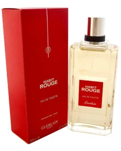 Guerlain Men's 6.7oz Habit Rouge Eau De Toilette Spray Cologne & Aftershave